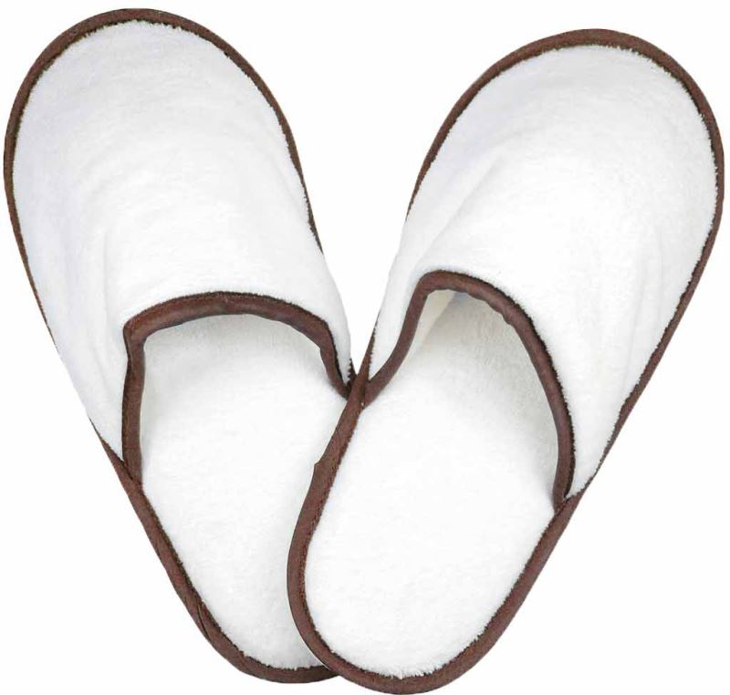 The One | Slippers white/taupe