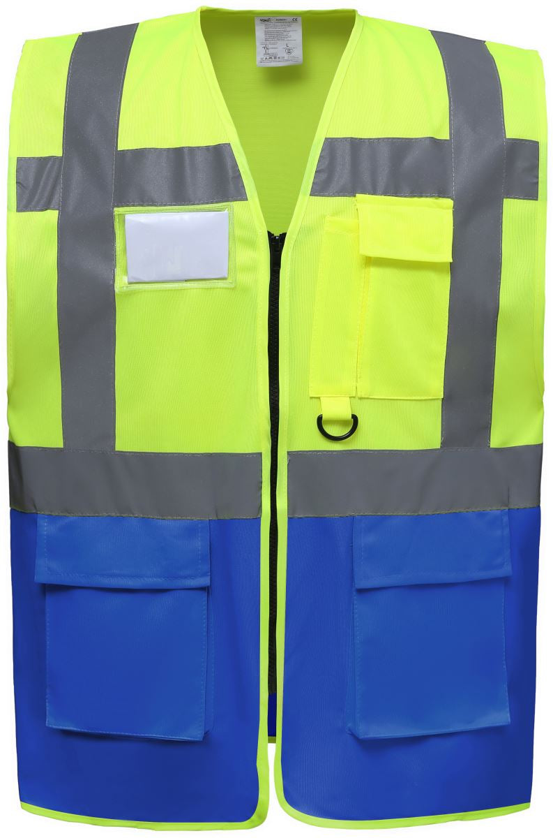 Yoko | HVW801 hi vis yellow/royal blue