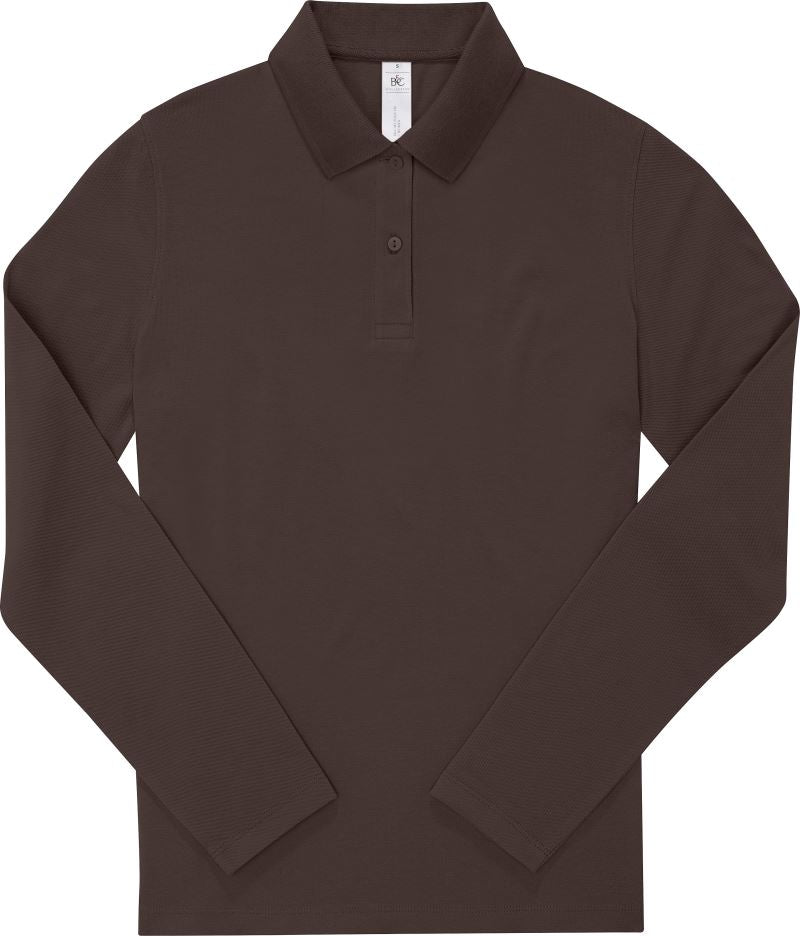 B&C | My Polo 180 LSL /women roasted coffee