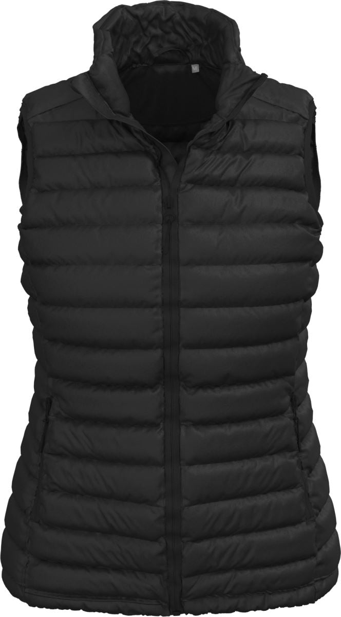 Stedman | Padded Vest "Lux" Women black opal