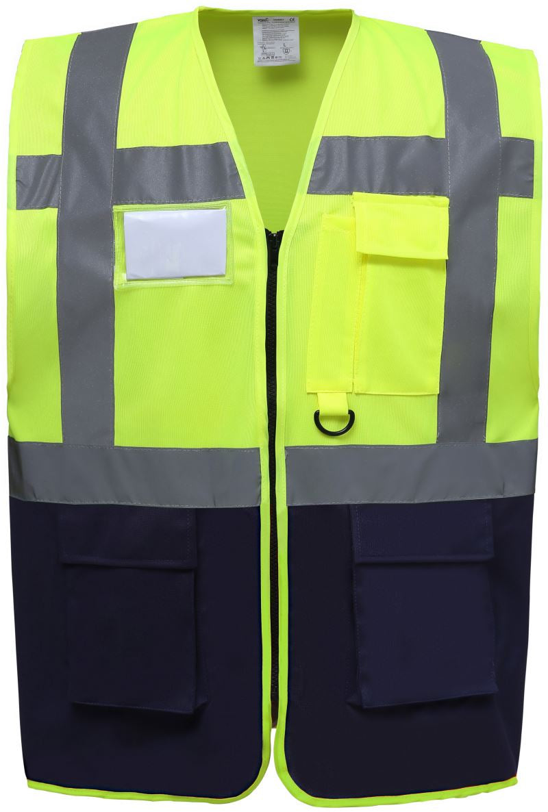 Yoko | HVW801 hi vis yellow/navy