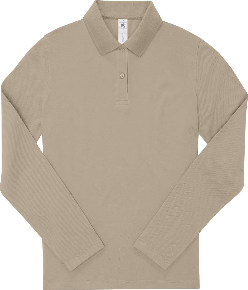 B&C | My Polo 180 LSL /women mastic