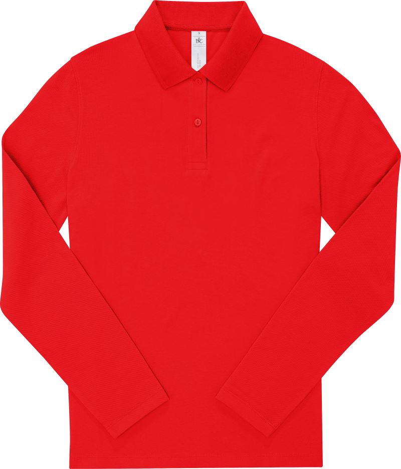 B&C | My Polo 210 LSL /women red