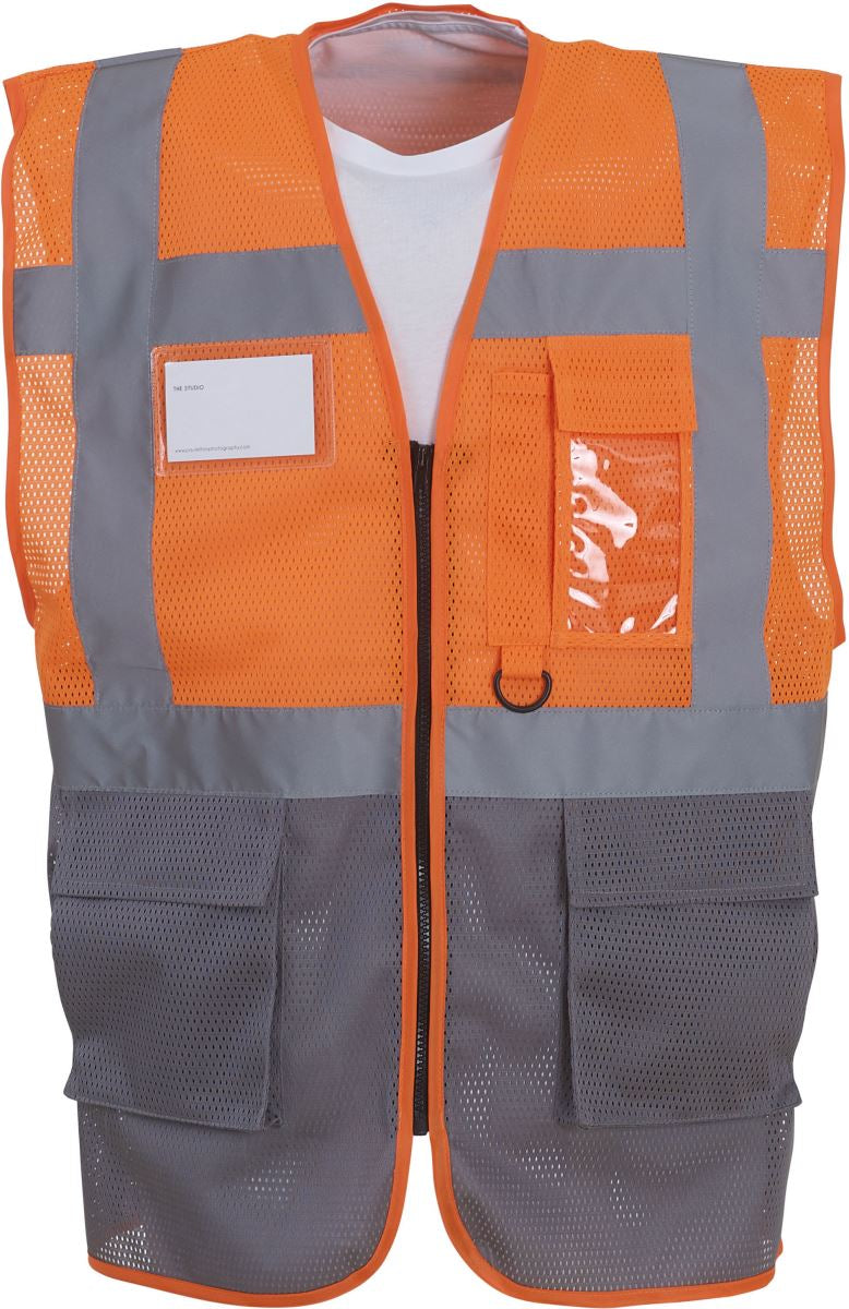 Yoko | HVW820 hi vis orange/grey