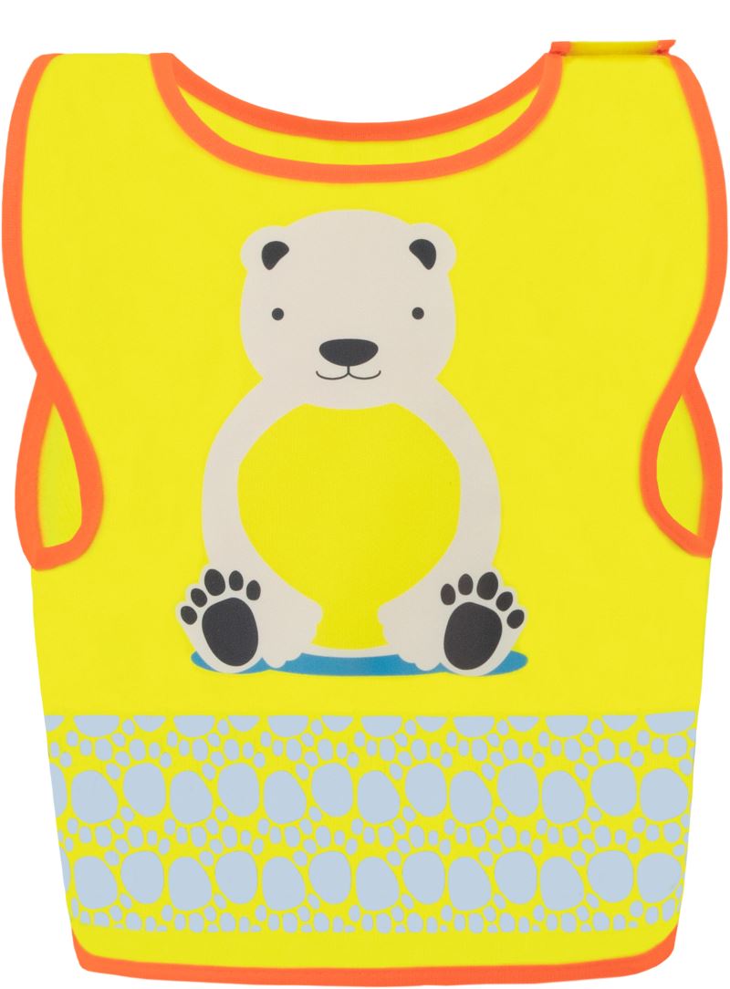 Korntex | FUN hi vis yellow/polar bear