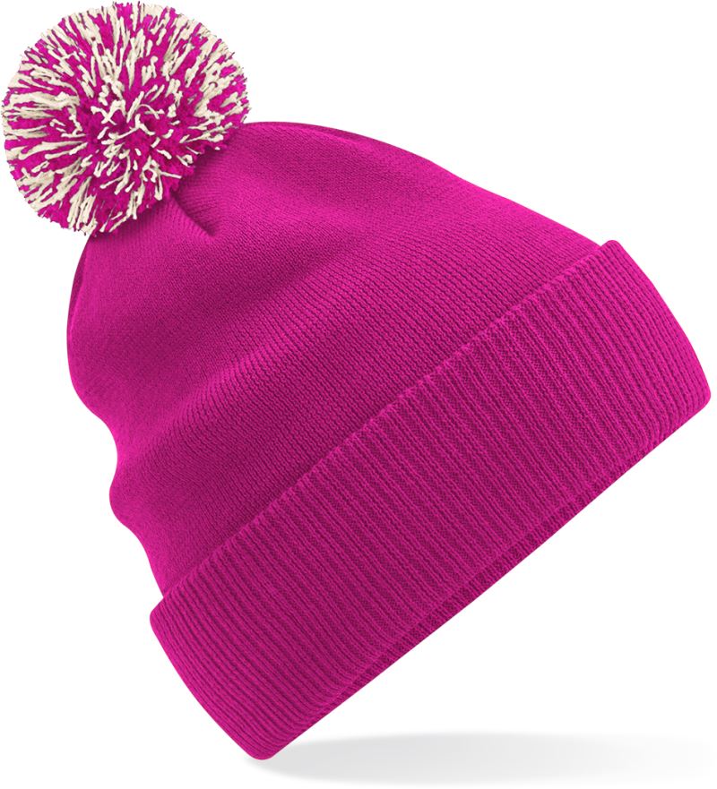 Beechfield | B450B fuchsia/off white