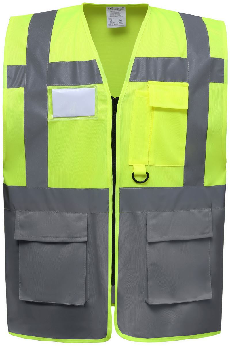 Yoko | HVW801 hi vis yellow/grey