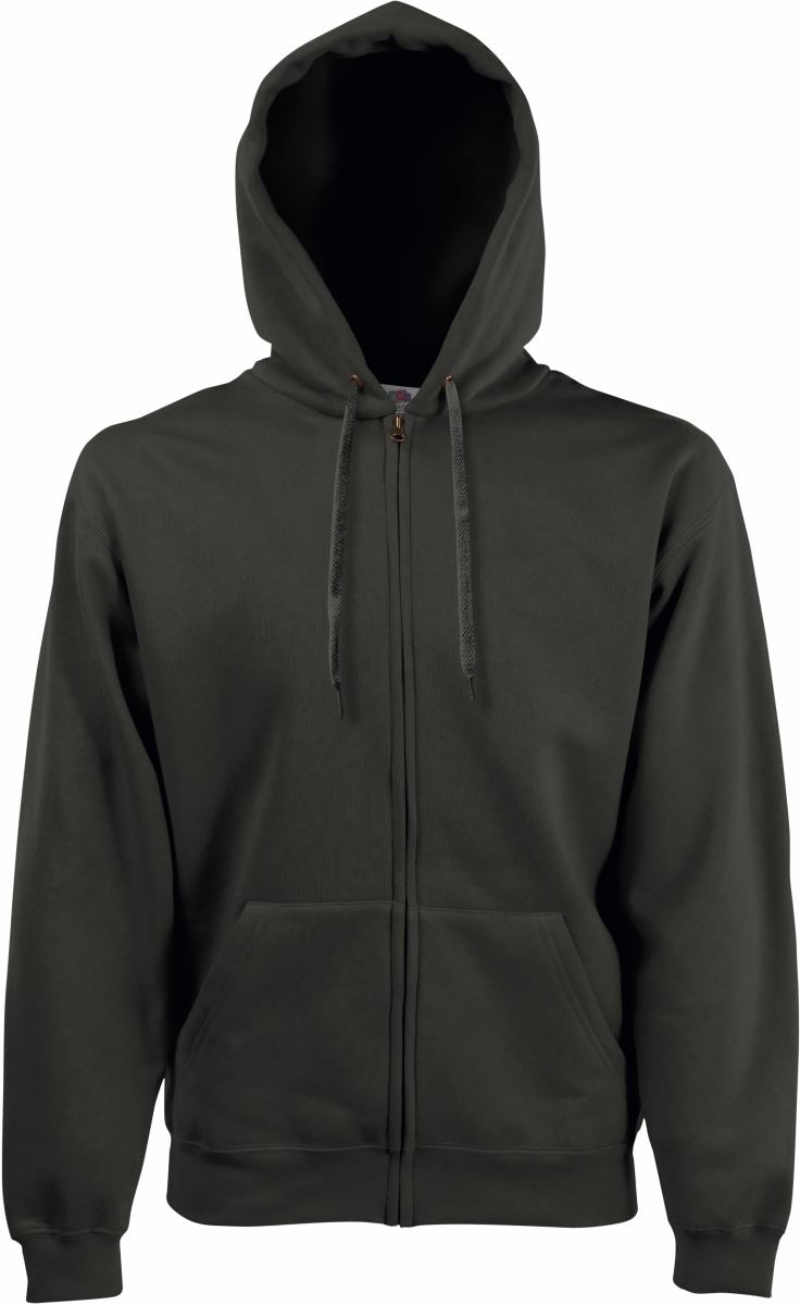 F.O.L. | Premium Hooded Sweat Jacket charcoal
