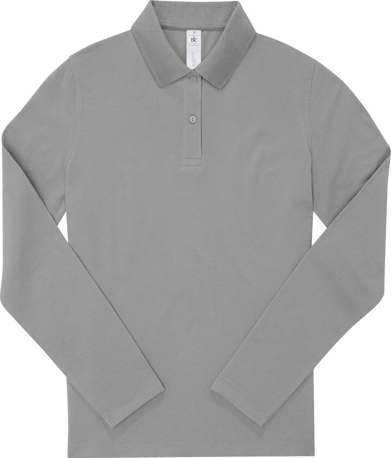 B&C | My Polo 180 LSL /women sport grey