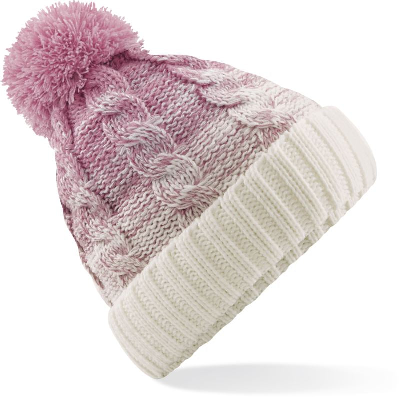 Beechfield | B459 dusky pink/off white