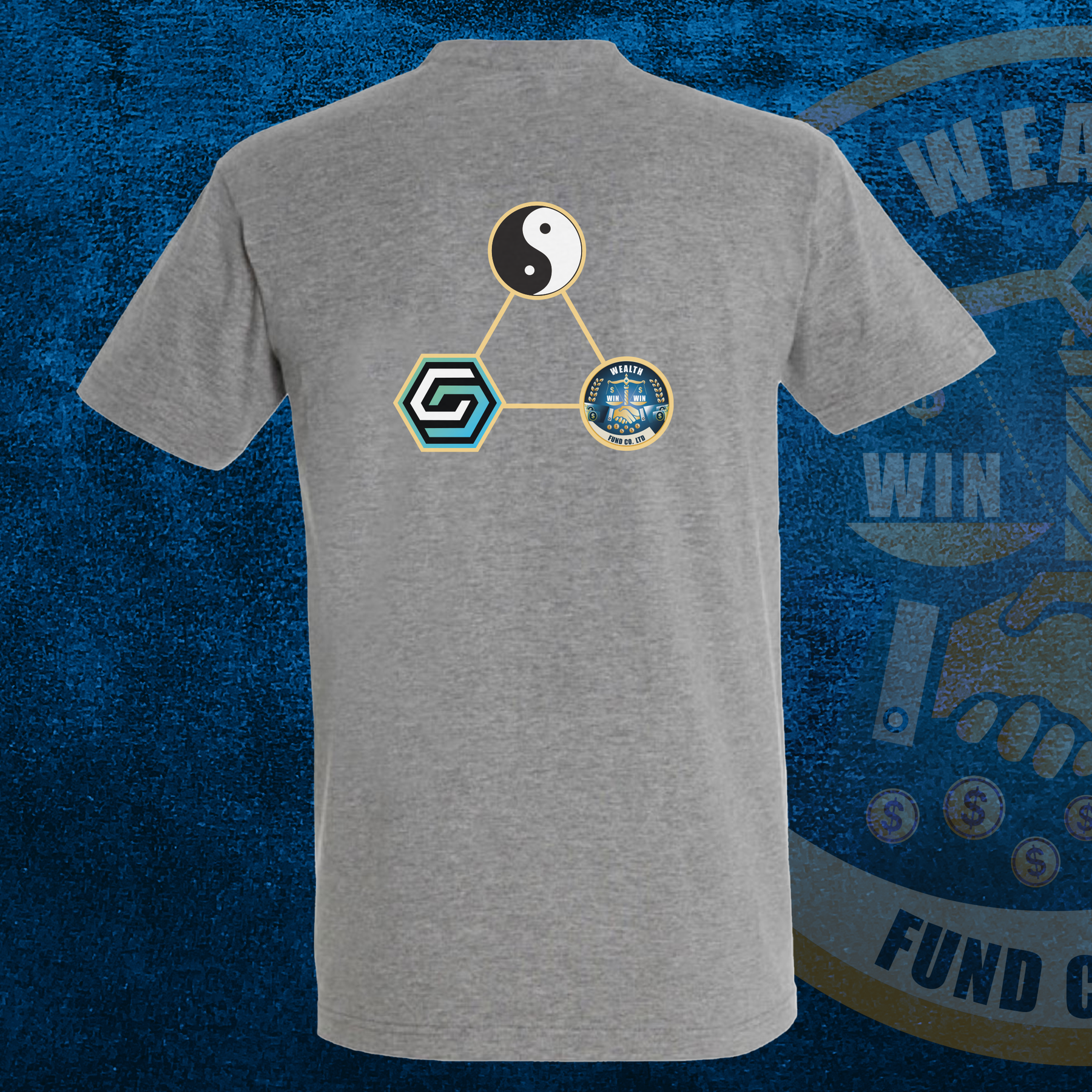 Finanzielle Freiheit (K) Yin & Yang Bio T-Shirt