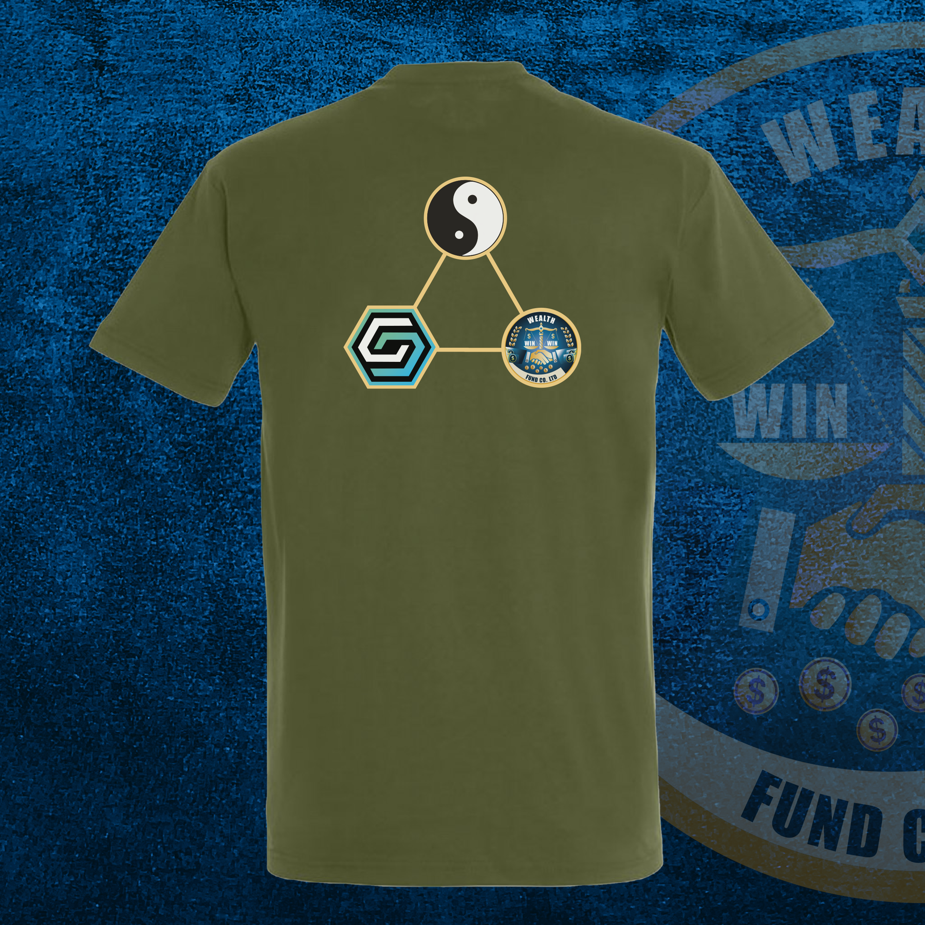 Finanzielle Freiheit (K) Yin & Yang Bio T-Shirt