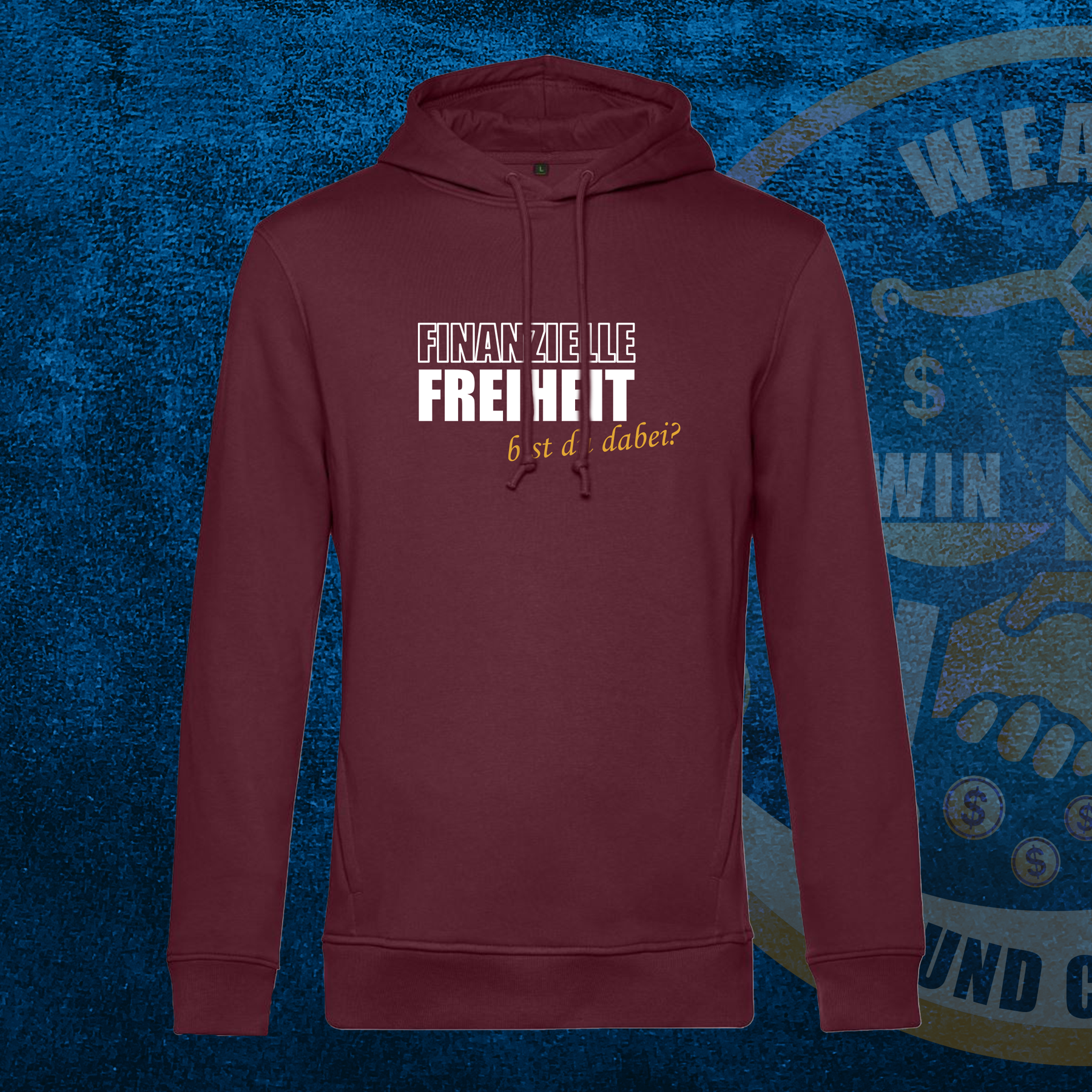 Finanzielle Freiheit (G) Yin & Yang Bio Hoodie