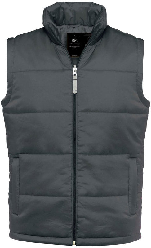 B&C | Bodywarmer /men dark grey