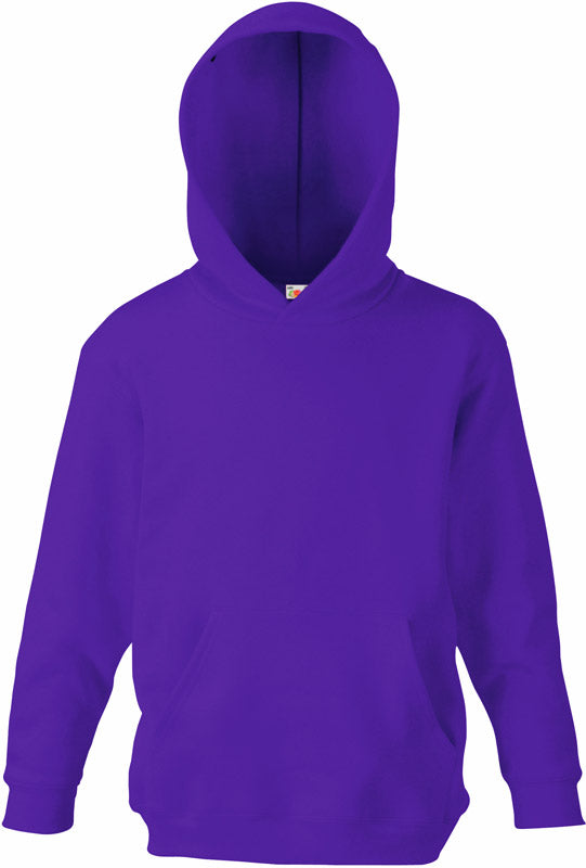 F.O.L. | Classic Kids Hooded Sweat purple