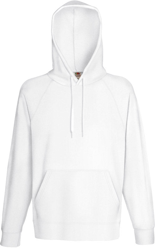 F.O.L. | Lightweight Hooded Sweat white