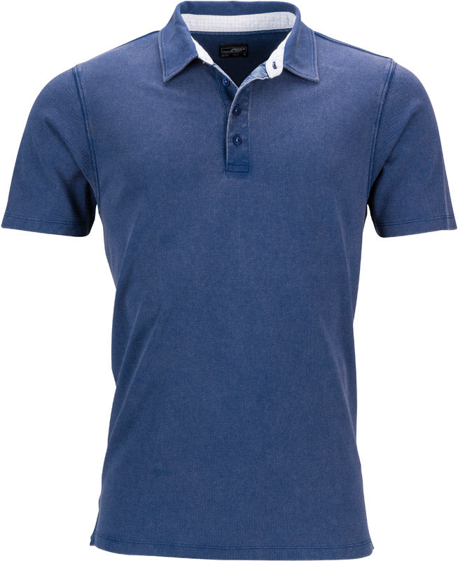 James & Nicholson | JN 712 navy/white light blue