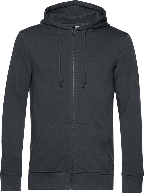 B&C | Inspire Zipped Hood_° asphalt