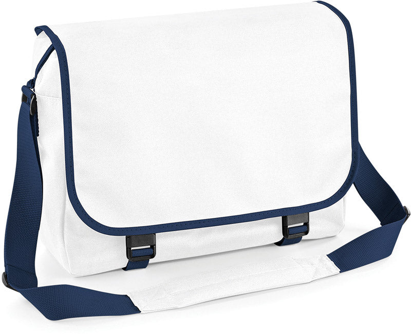 BagBase | BG21 white/french navy