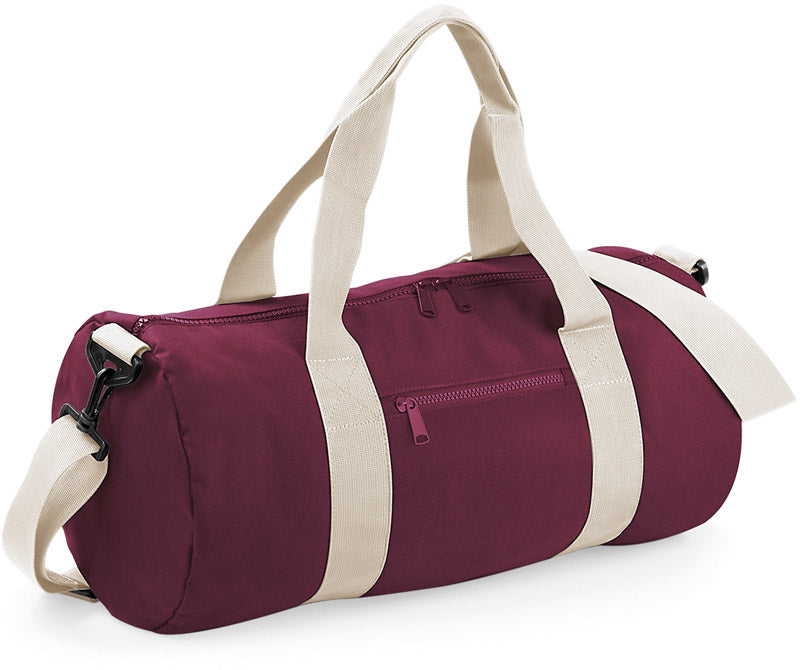 BagBase | BG140 burgundy/off white