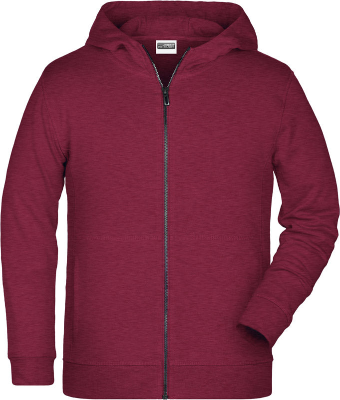James & Nicholson | JN 8026K burgundy melange