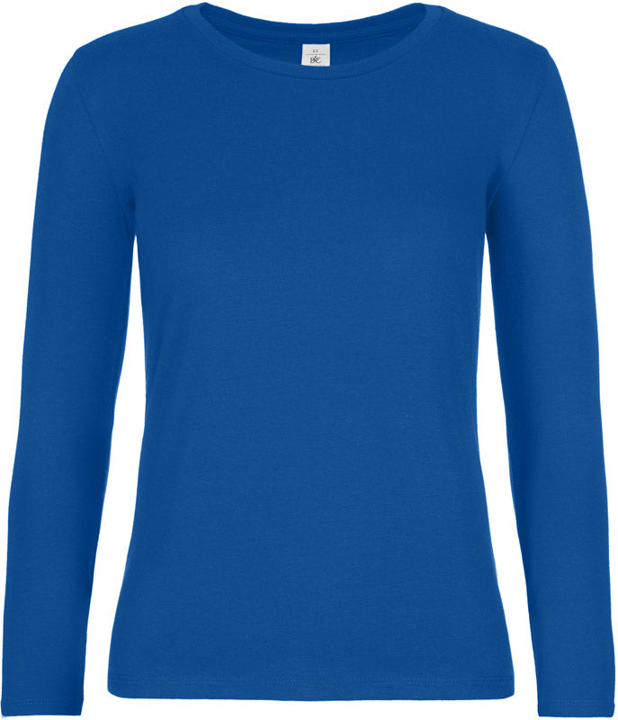 B&C | #E190 LSL /women royal blue