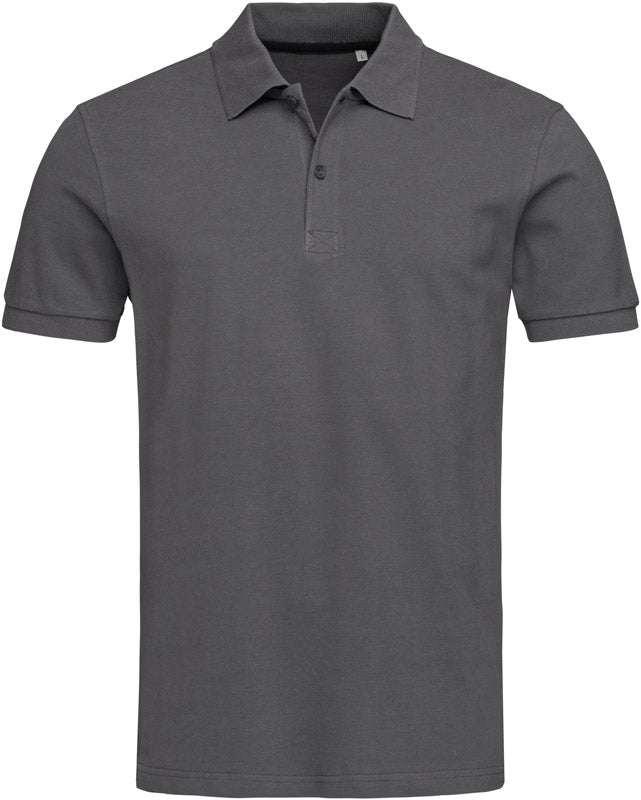 Stedman | Polo "Henry" slate grey - S