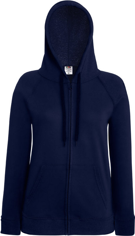 F.O.L. | Lady-Fit LW Hooded Sweat Jacket deep navy