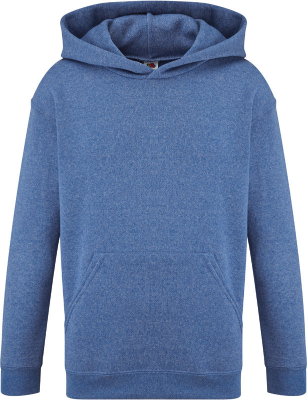 F.O.L. | Classic Kids Hooded Sweat retro heather royal