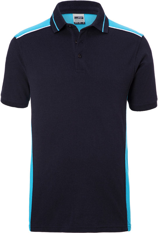 James & Nicholson | JN 858 navy/turquoise