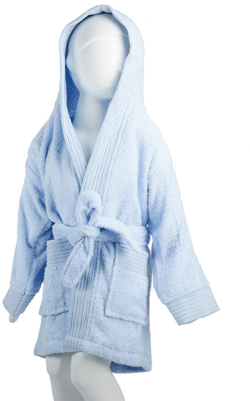 The One | Baby Bathrobe light blue