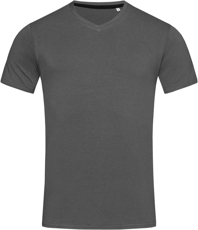 Stedman | V-Neck T "Clive" slate grey - S