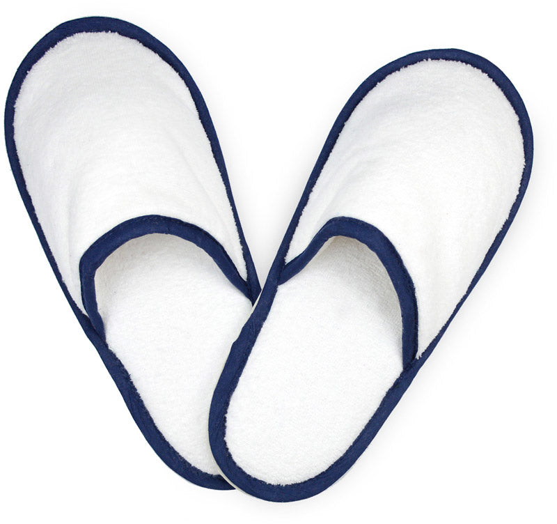 The One | Slippers white/navy