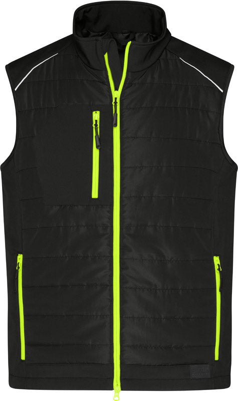 James & Nicholson | JN 1822 black/neon yellow