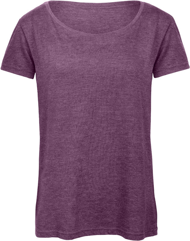 B&C | Triblend /women heather purple
