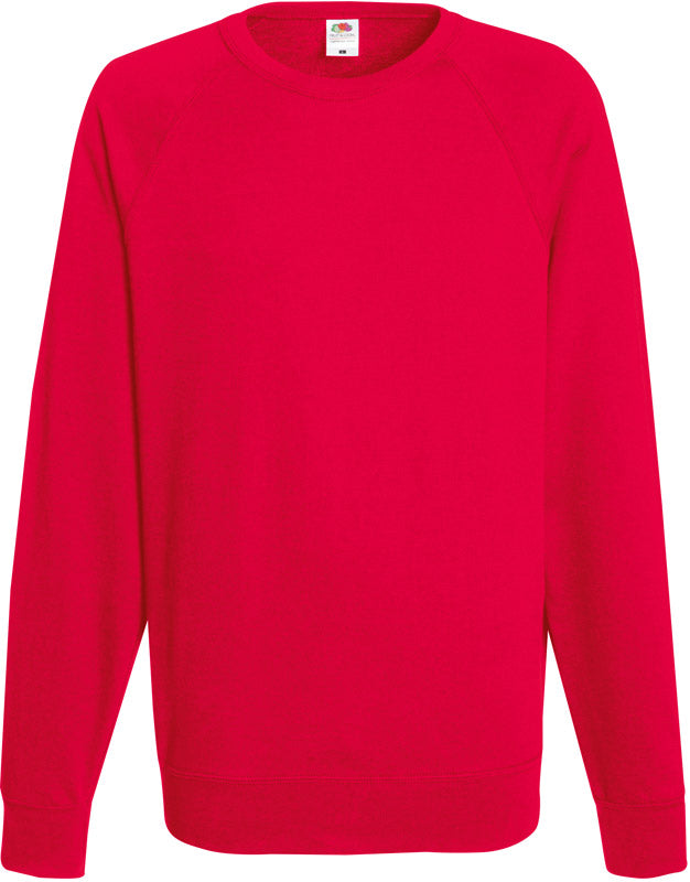 F.O.L. | Lightweight Raglan Sweat red