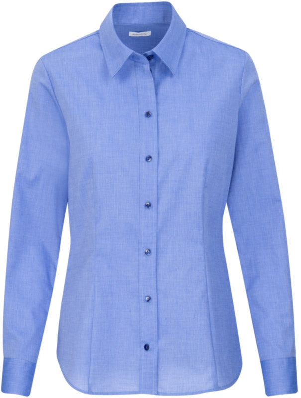 SST | Blouse Regular LSL mid blue