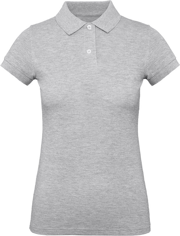 B&C | Inspire Polo /women_° heather grey