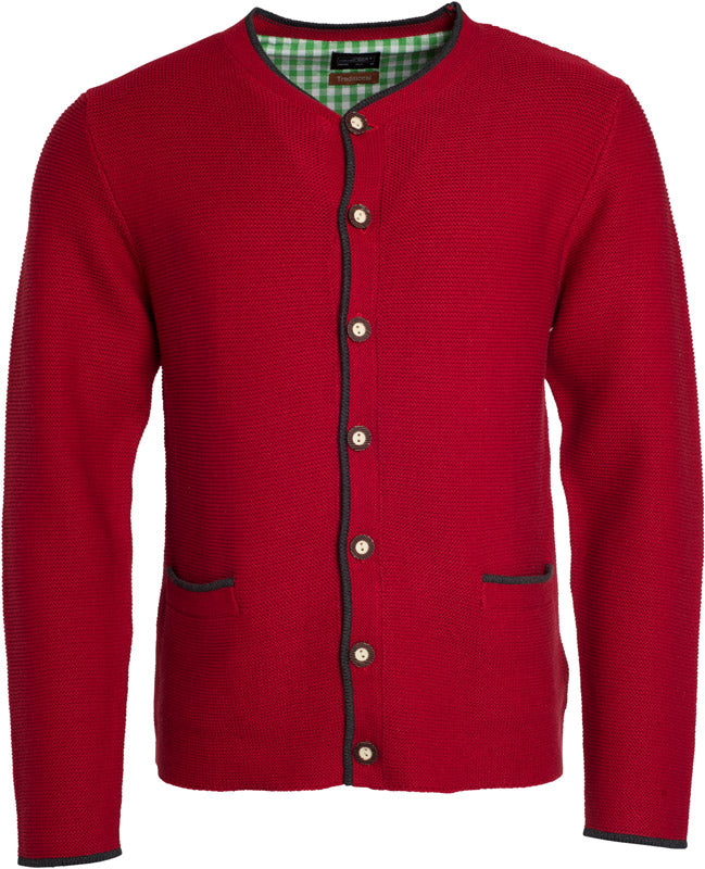 James & Nicholson | JN 640 red/anthracite melange/green