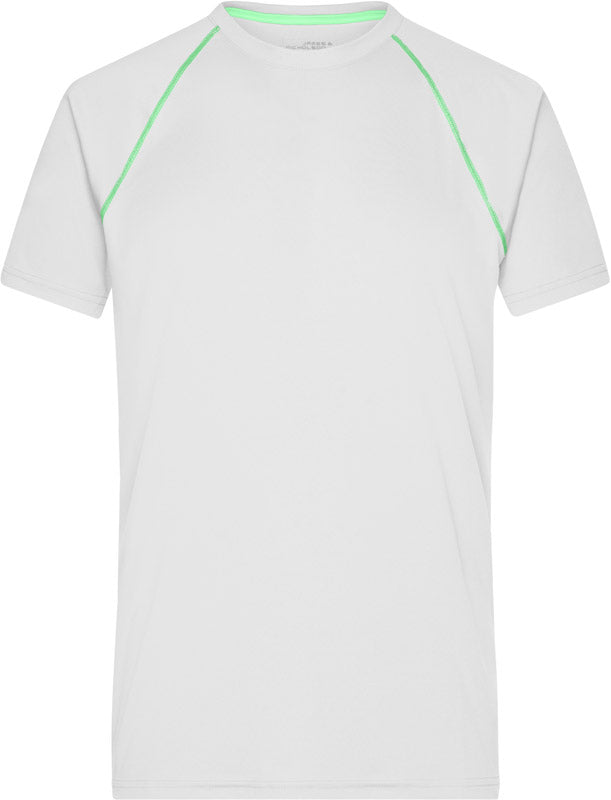 James & Nicholson | JN 496 white/bright green