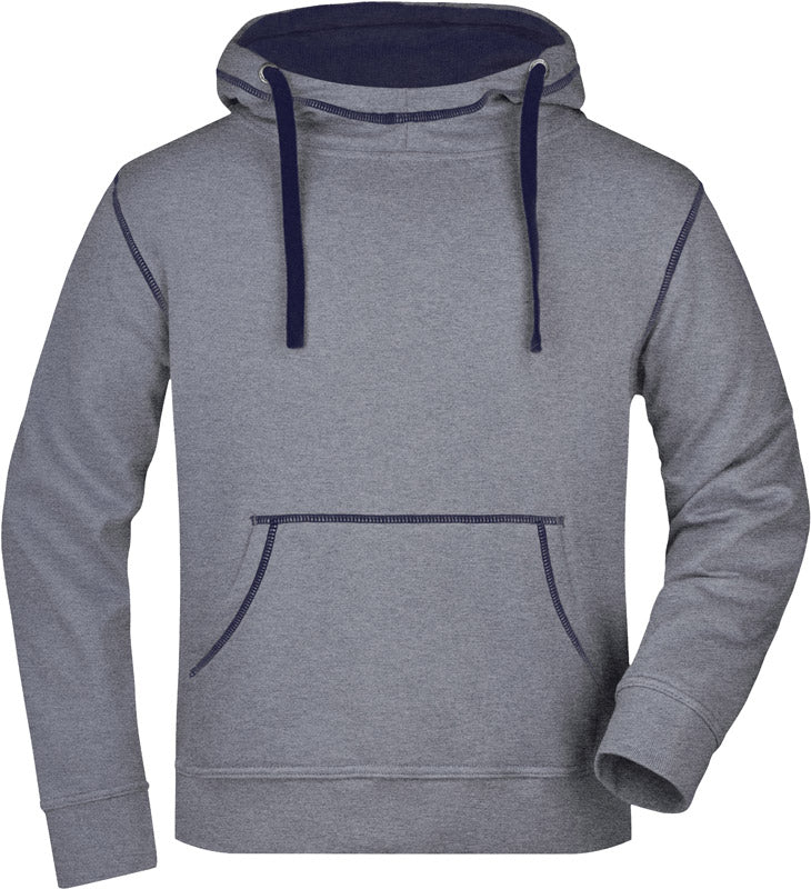 James & Nicholson | JN 961 grey melange/navy