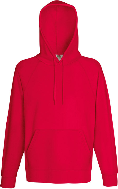 F.O.L. | Lightweight Hooded Sweat red