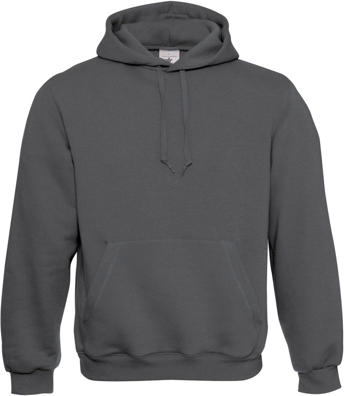 B&C | Hooded steel grey