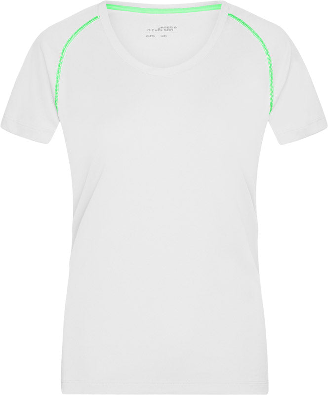 James & Nicholson | JN 495 white/bright green