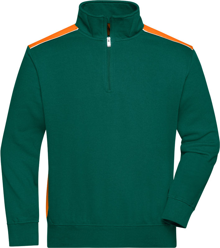 James & Nicholson | JN 868 dark green/orange