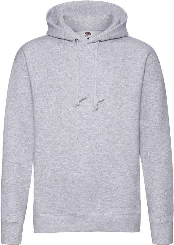 F.O.L. | Premium Hooded Sweat heather grey
