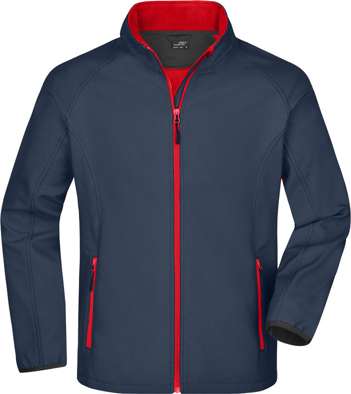 James & Nicholson | JN 1130 iron grey/red