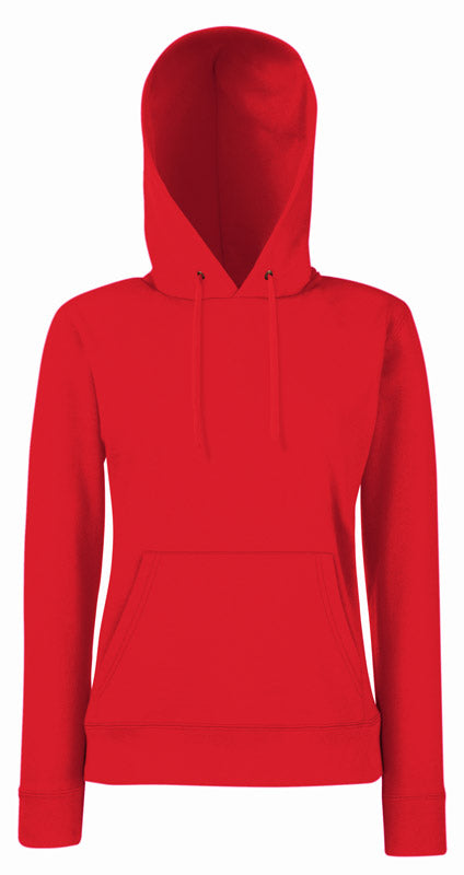 F.O.L. | Classic Lady-Fit Hooded Sweat red