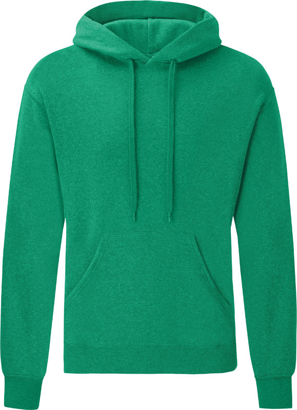 F.O.L. | Classic Hooded Sweat heather green