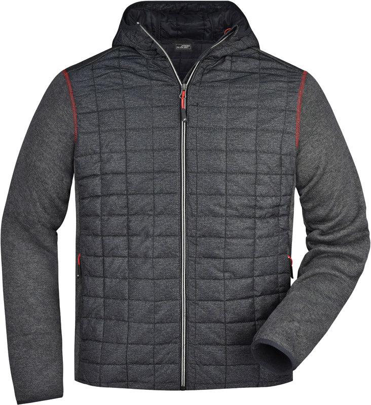 James & Nicholson | JN 772 grey melange/anthracite melange